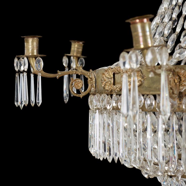 LJUSKRONA, empire, 1800-talets första hälft.