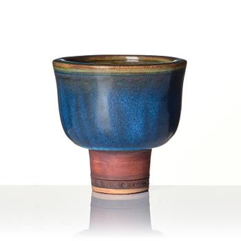 Wilhelm Kåge, Wilhelm Kåge, a Farsta stoneware vase, Gustavsberg Studio, signed and dated 6 March 1949.