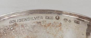 PUNSCHKOPPAR, 11 st, silver, Boliden. 1900-talets första hälft. Vikt ca 360 gram.