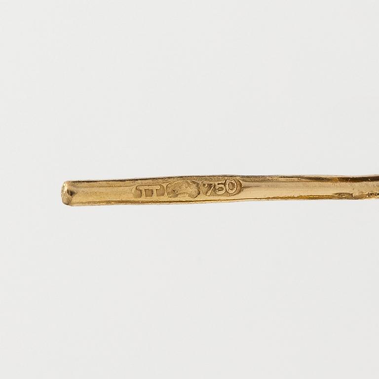 Örhängen, 18K guld.