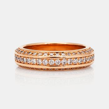 1115. A brilliant-cut diamond eternity ring.