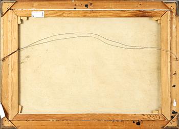 EMIL ZOIR, olja på duk, sign.