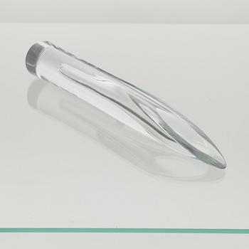 VAS, klart glas "Svärdslilja", Aimo Okkolin Riihimäen Lasi Oy, 1957-62.