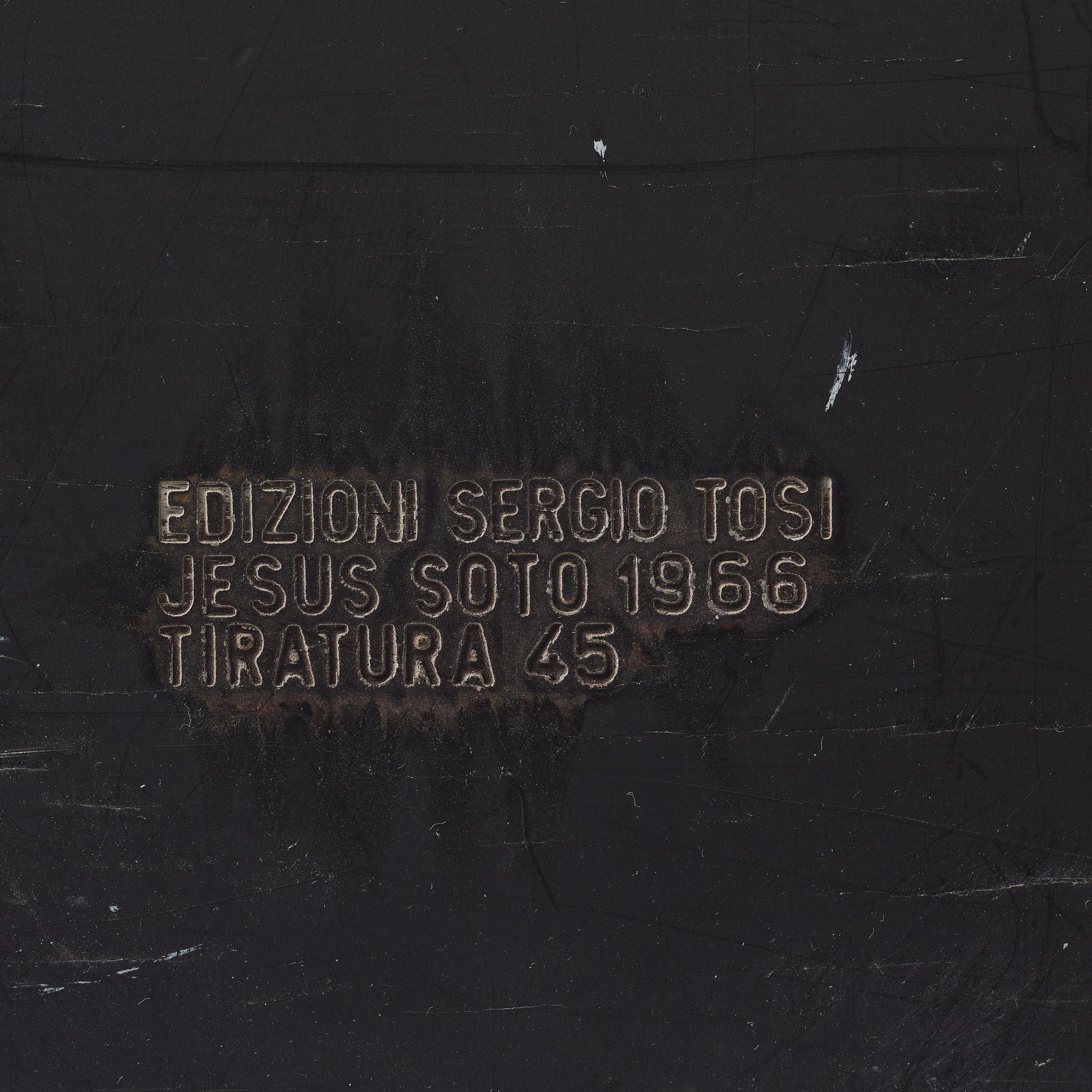 Jesús Rafael Soto, "Tiratura 45".
