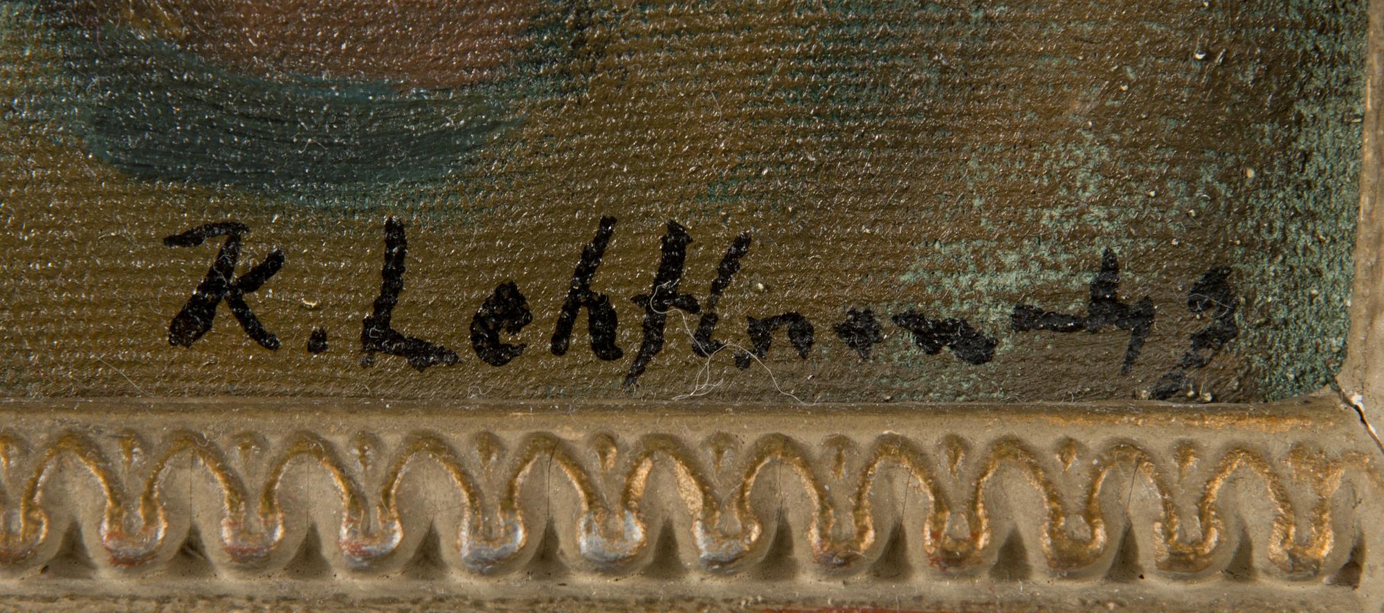 Kauko Lehtinen, Still-life.