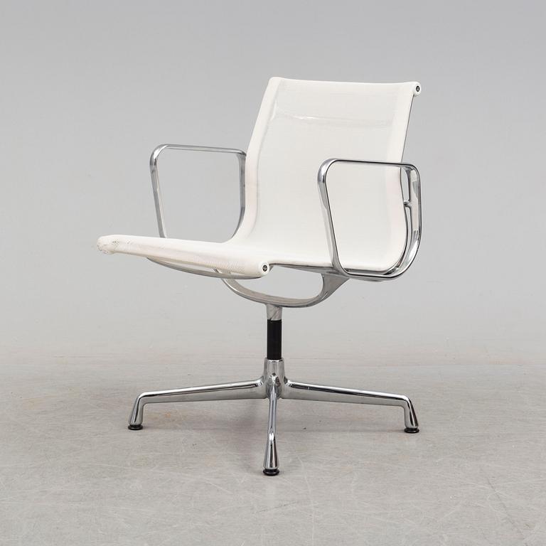 AN "EA 108" OFFICE CHAIR BY CHARLES & RAY EAMES, VITRA.