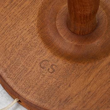 A floor lamp, Swedish Modern, mid-20th century.