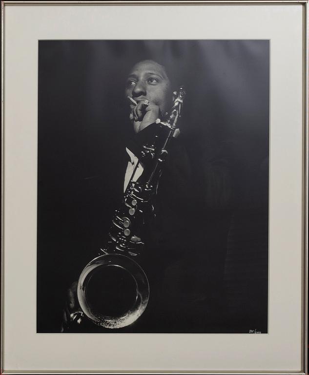 FRANCIS WOLFF, photography, numbered 395/3000. Authorized.