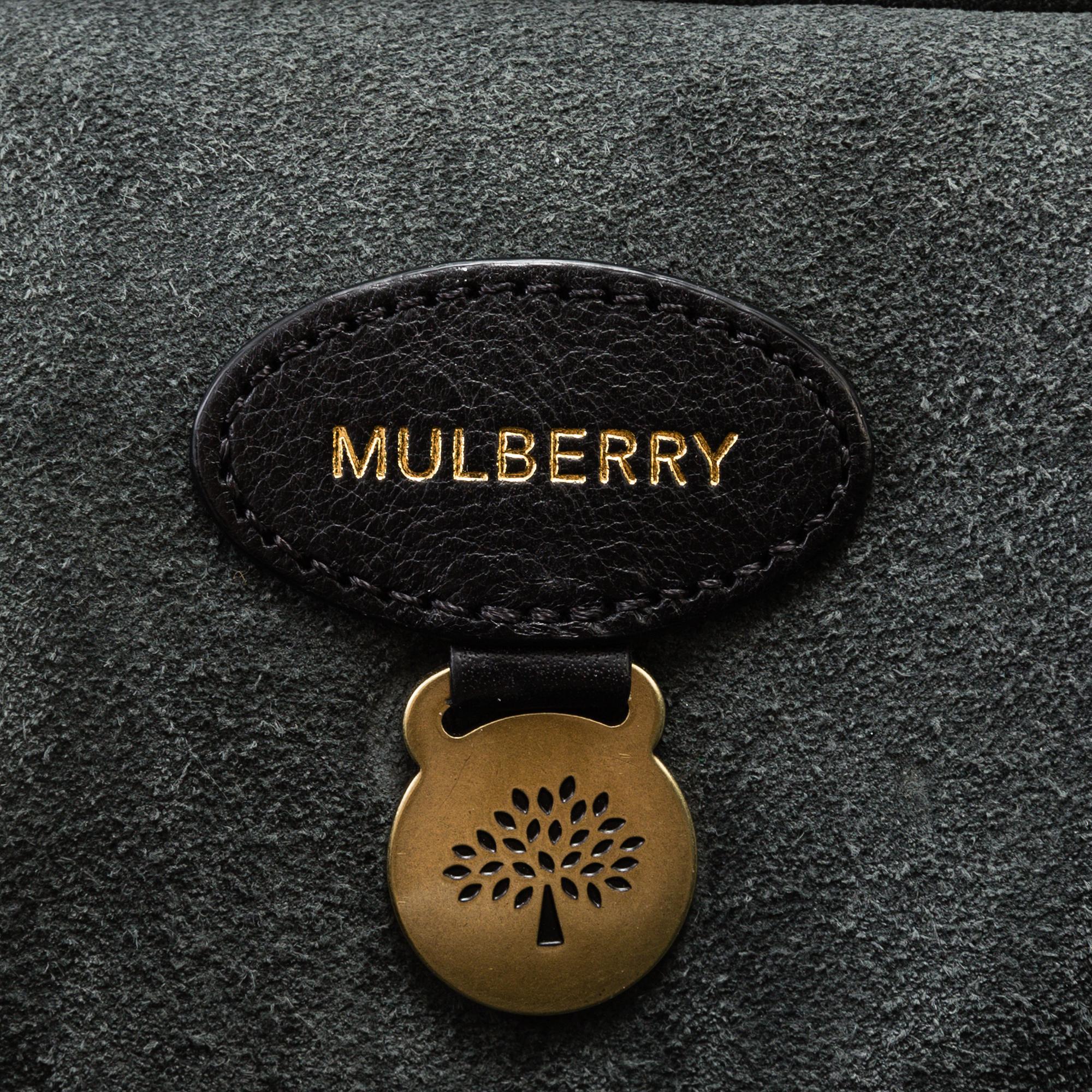 A Mulberry "Anthony Messenger Black" shoulder bag.