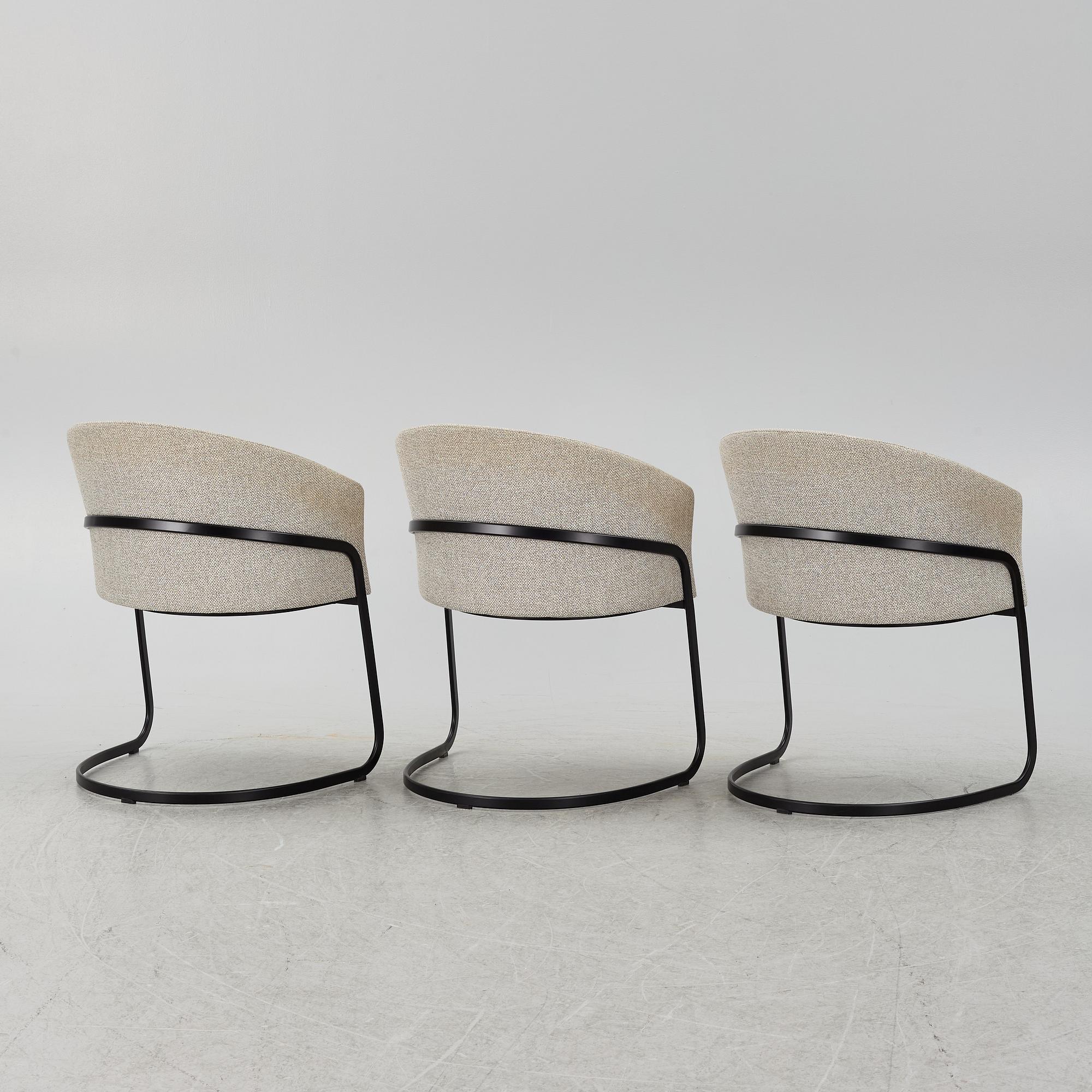 Viccarbe, karmstolar, 3 st, Modell Copa.