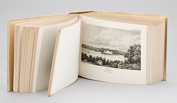 BOK, "Det fordna och närvarande Sverige", Stockholm 1946. Numr upplaga 217/500.