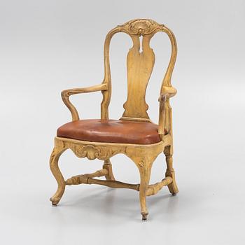 Karmstol, Stockholmsarbete i Rokoko, 1700-talets senare del.