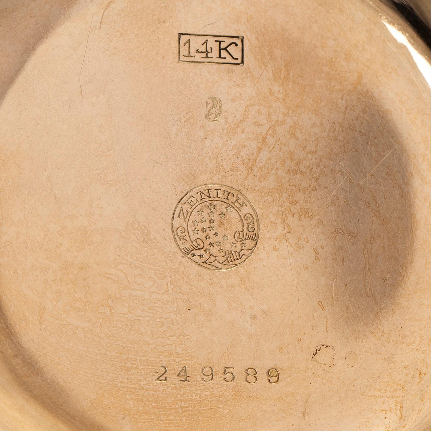 Zenith, taskukello, savonette, 52 mm.