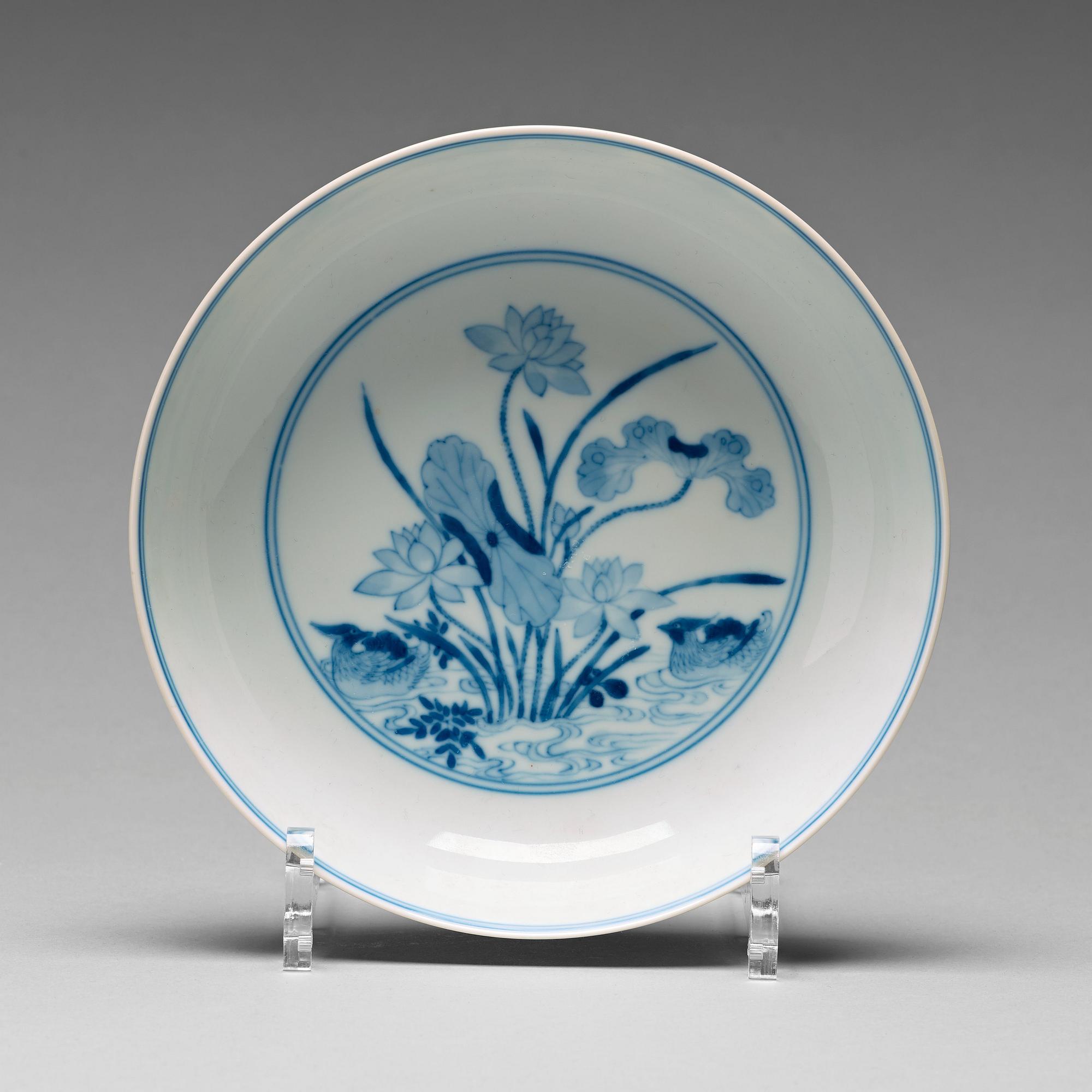 FAT, porslin. Qingdynastin (1644-1912).