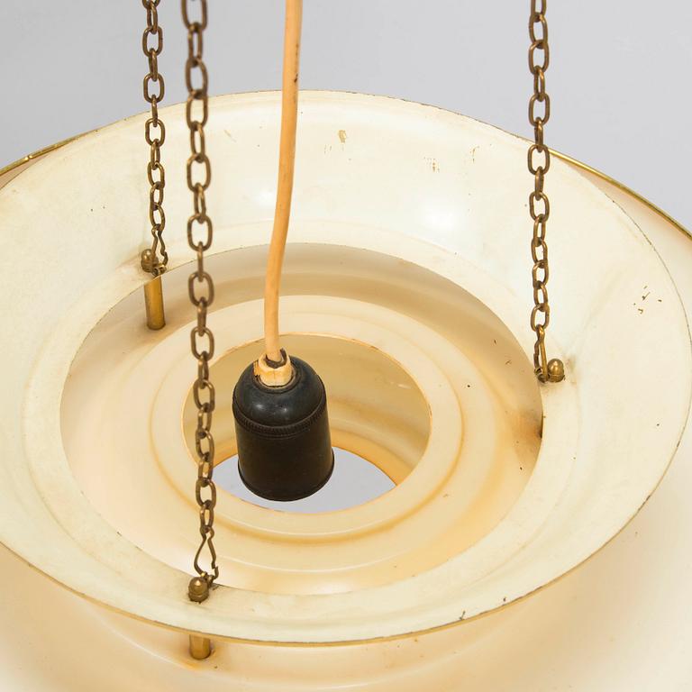 Kai Finnmark, a 1970's pendant light for Lynx.