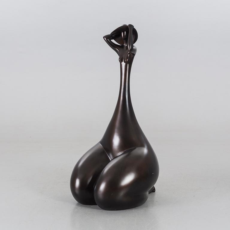MARIE-MADELEINE GAUTIER, sculpture, glassfibre.