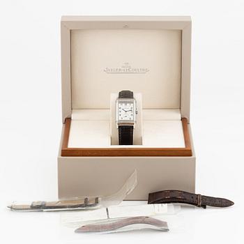 Jaeger-LeCoultre, Reverso Duoface, Night & Day, wristwatch, 42.2 x 26 mm.