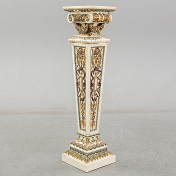A cermic pedestal and urn from Rörstrand, late 20th Century.