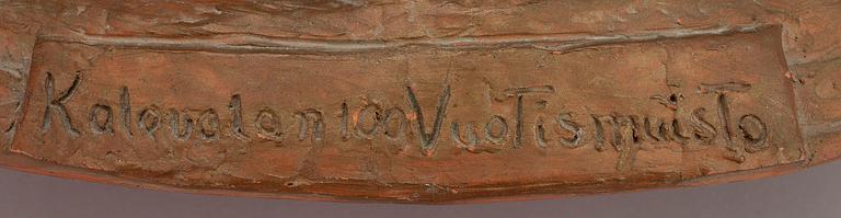 VILLE VALLGREN, keramik, signerad och daterad 1934.