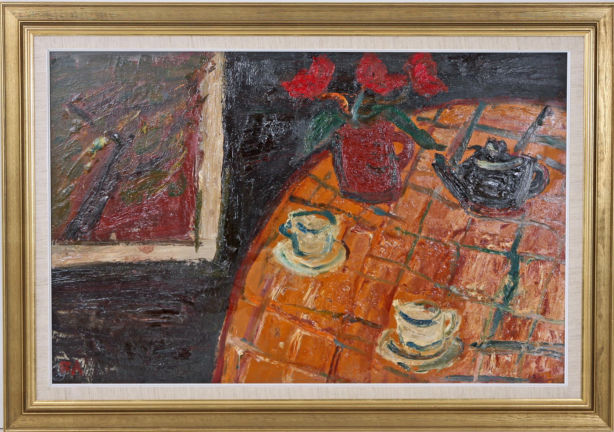 BERTIL ANDERSSON, olja på pannå, sign.