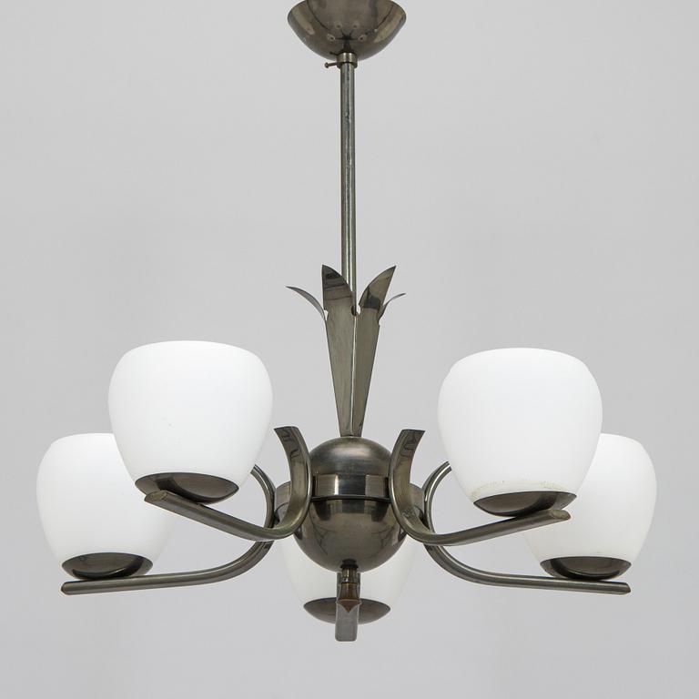 A 1930s ceiling lamp.