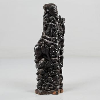 SKULPTUR, trä, Afrika, 1900-tal.