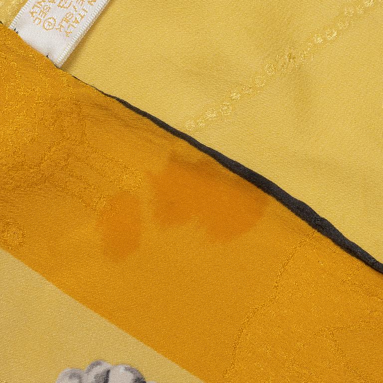 Cartier, a 'Panthere Royale' scarf.