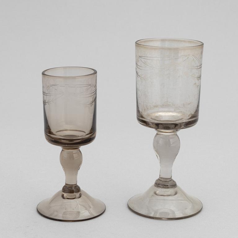 A 40-piece 'Antik' glass service, Reijmyre, 20th Century.