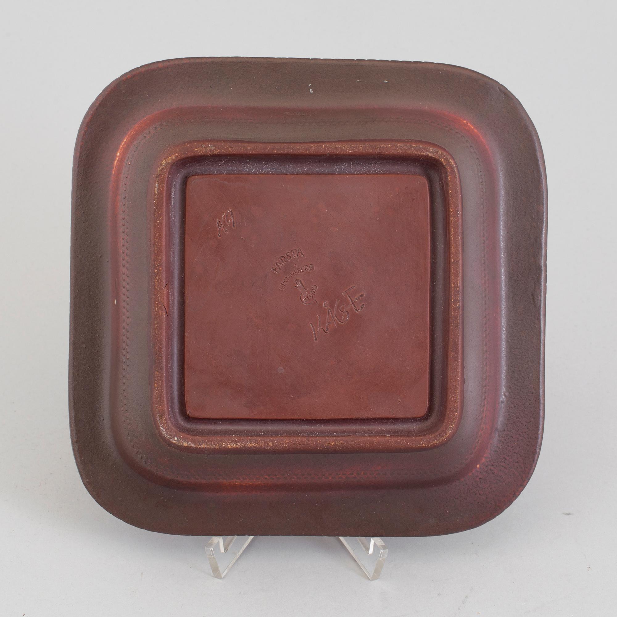 WILHELM KÅGE, fat, "Farsta", Gustavsberg Studio.