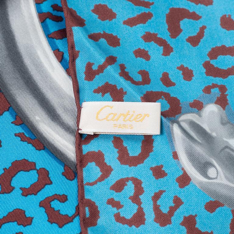 Cartier, scarf.