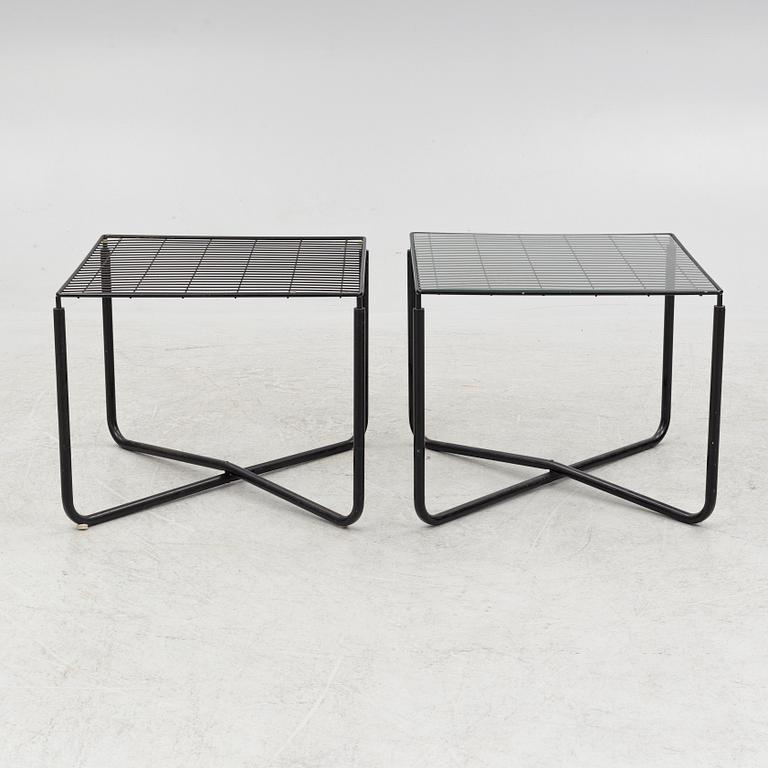 Niels Gammelgaard, a pair of 'Järpen' armchairs and tables, IKEA.
