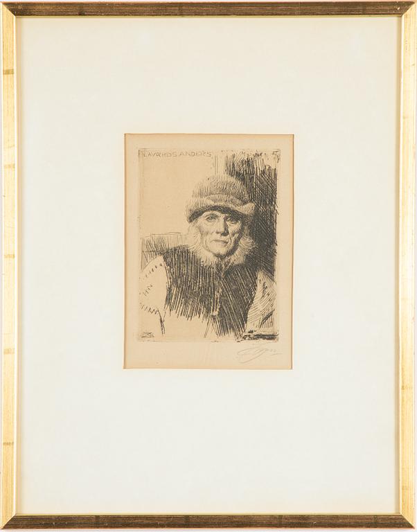 Anders Zorn, "Lavards Anders".