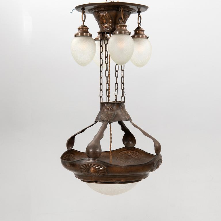 Ceiling lamp, first half of the 20th century.