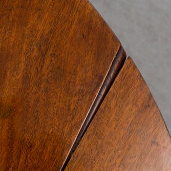 A 19th century mahogany table.