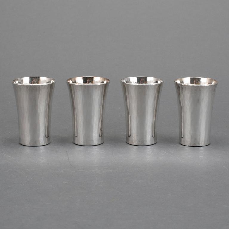 KOPPAR, sterlingsilver, Erik Löfman, MGAB, 1972, tot vikt ca 275,3 gram.
