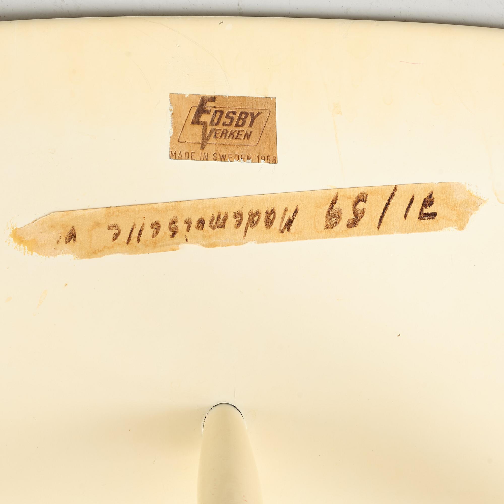 Ilmari Tapiovara, chair, "Mademoiselle", Edsbyverken, 1958.