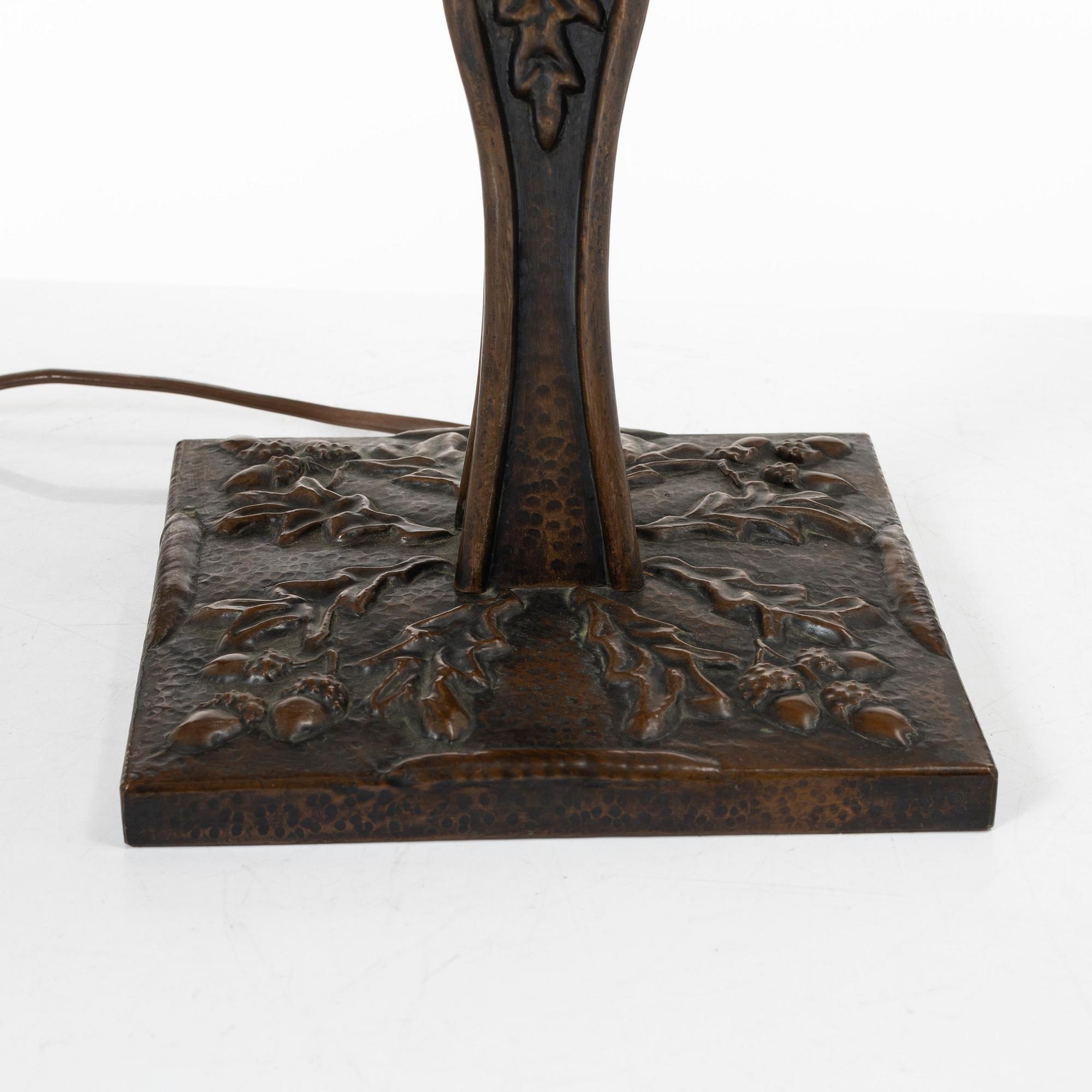 Bordslampa, jugend, tidigt 1900-tal.