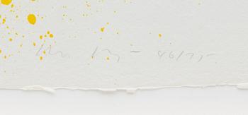 Jim Dine, "Kansas City There I Was" - From the "Oo La La" portfolio - collaboration with Ron Padgett.