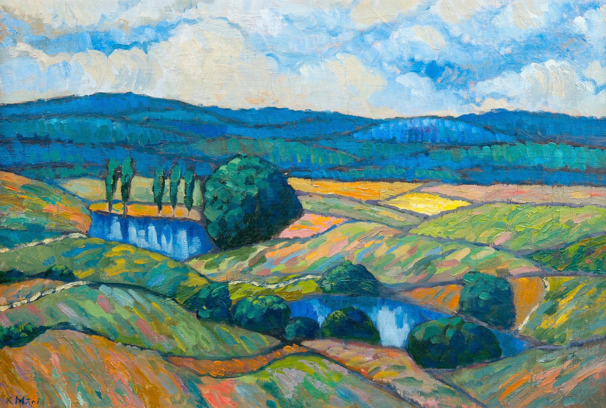 Konrad Mägi, MOTIF FROM VÕRUMAA, VALGJÄRV (1916-1917).