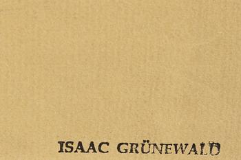 Isaac Grünewald, Seated Model.