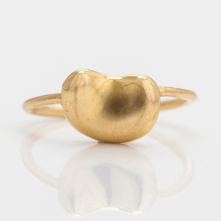 Tiffany & Co, Elsa Peretti, sormus, "Bean", 18K kultaa.