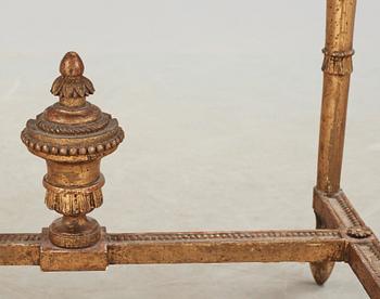 A Gustavian late 18th century console table.