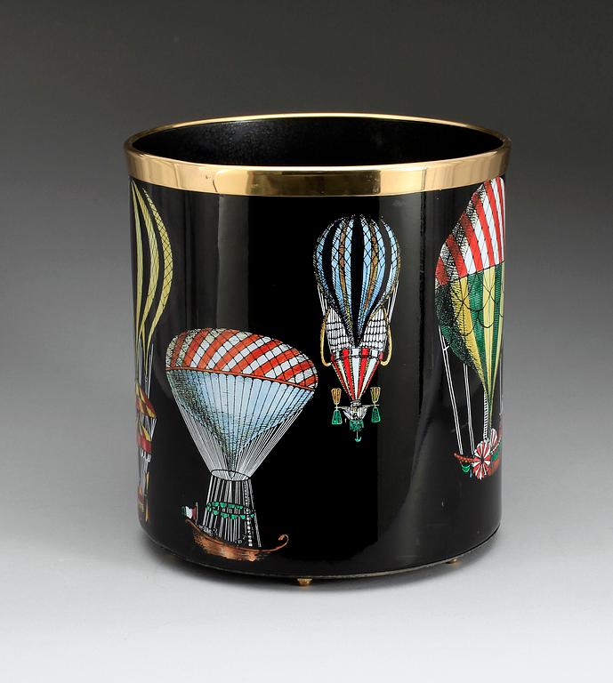 A Piero Fornasetti 'Palloni' waste basket, Milan, Italy.