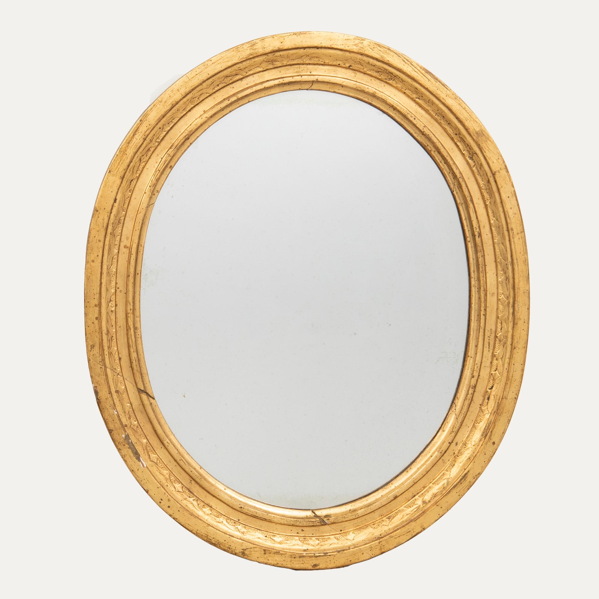 Mirror/Frame Gustavian period early 19th century.