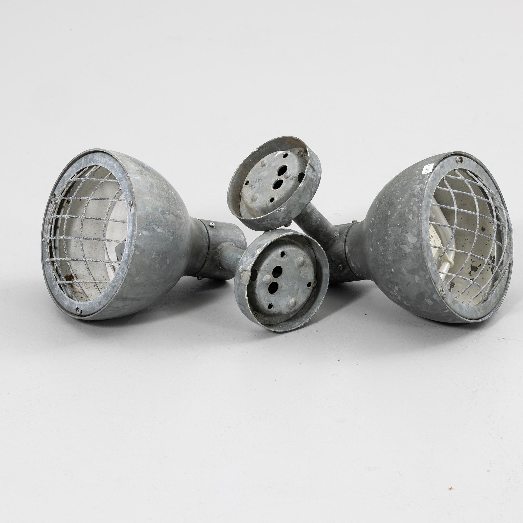 Wall lights, a pair, Fagerhult, 20th century.