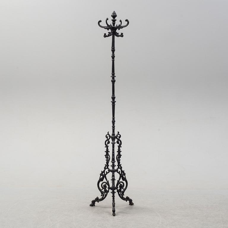 a 20th century iron coat hanger.