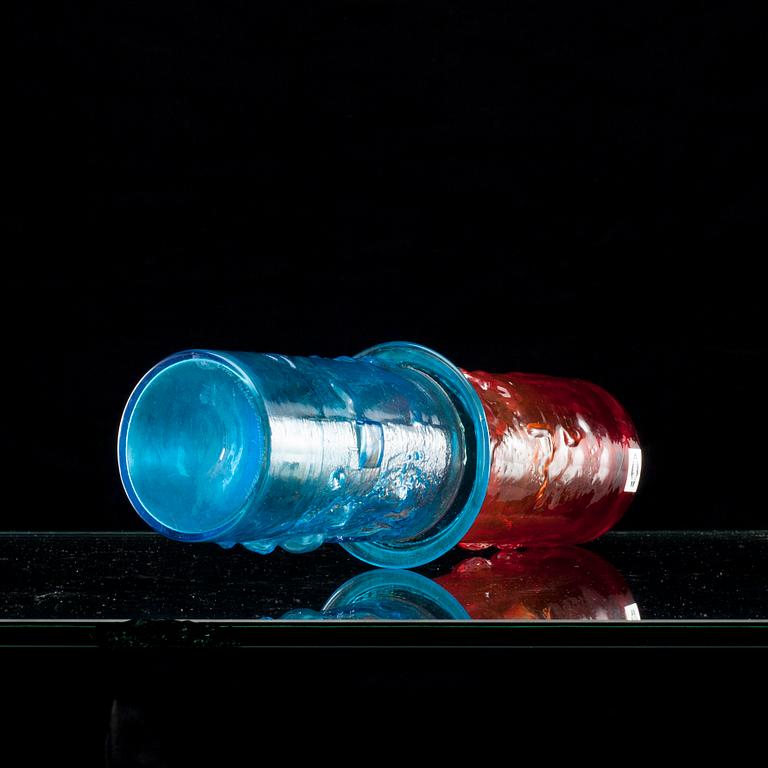 KONSTGLAS, "Bambu", signerad Oiva Toikka, Notsjö.