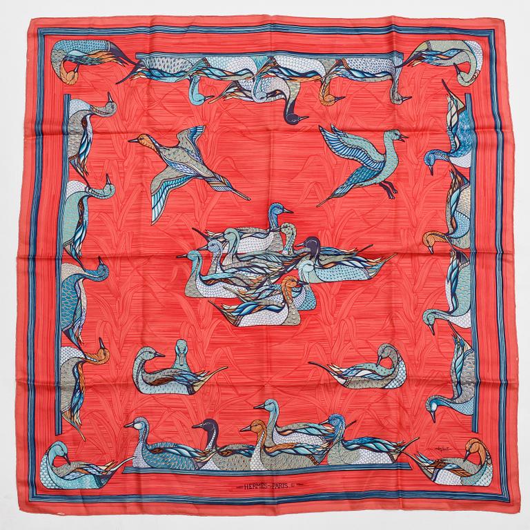 SCARF, Hermès, "Mare aux Canards".