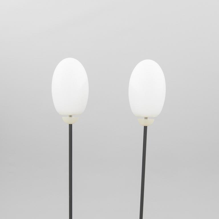 Achille Castiglioni, a pair of floor lamps "Brera", Flos, designed in 1992.