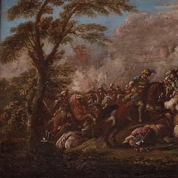 Francesco Graziani ("Ciccio"), Batalj mellan ottomaner och kristna.